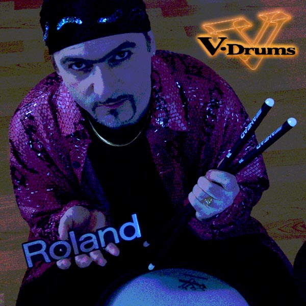 Tony - Ahead Drumsticks & Roland V-Drums